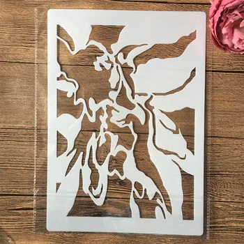 

A4 29cm Glacier Ice DIY Layering Stencils Wall Painting Scrapbook Coloring Embossing Album Decorative Template