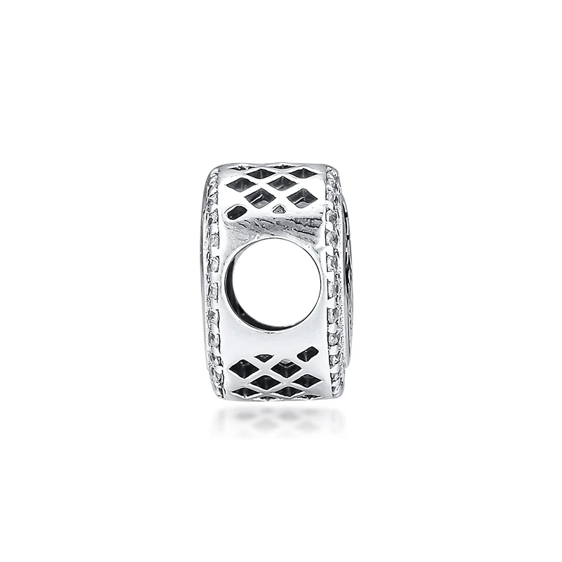 DIY Подходит для Pandora Подвески браслеты бусины в виде Микки-Мауса стерлингового серебра 925 пробы-ювелирные изделия с смешанной эмалью