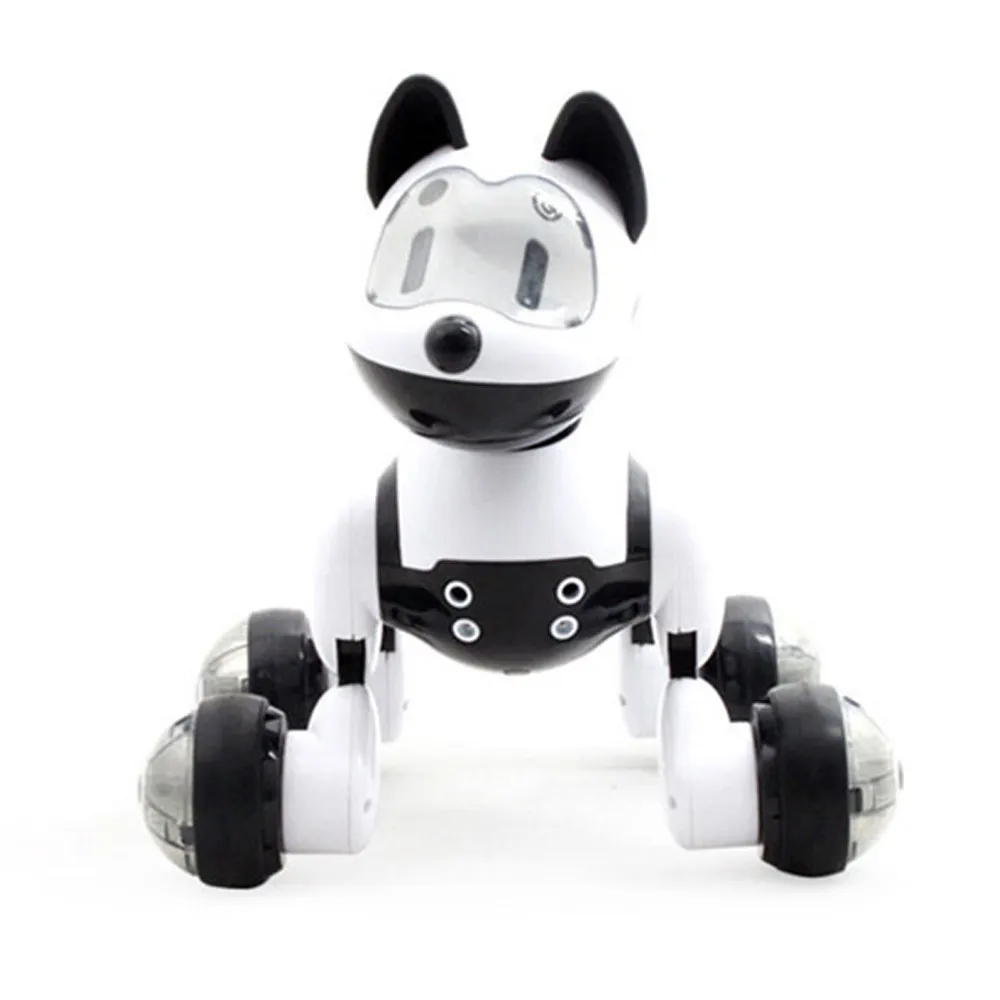 Голосовое распознавание, Интеллектуальный робот, собака, электронная игрушка, Интерактивная собачка, робот, щенок, музыка, светодиодный, глаза, мигающая игрушка