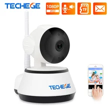Techege 1080P HD IP Camera Wireless Wifi Wired 2MP Video Surveillance Night Vision Home Security Camera Network Indoor Yoosee