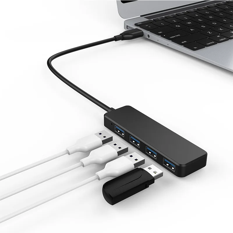 High speed USB3 0 4 port splitter hub computer multi interface one for four extended portable 5