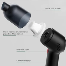 Сменный фильтр для ручного пылесоса 8000 па, мощный всасывающий пылесборник, автомобильный пылесос, сменные детали Сменный фильтр для ручного пылесоса 8000 па, мощный всасывающий пылесборник, автомобильный пылесос, сменные детали