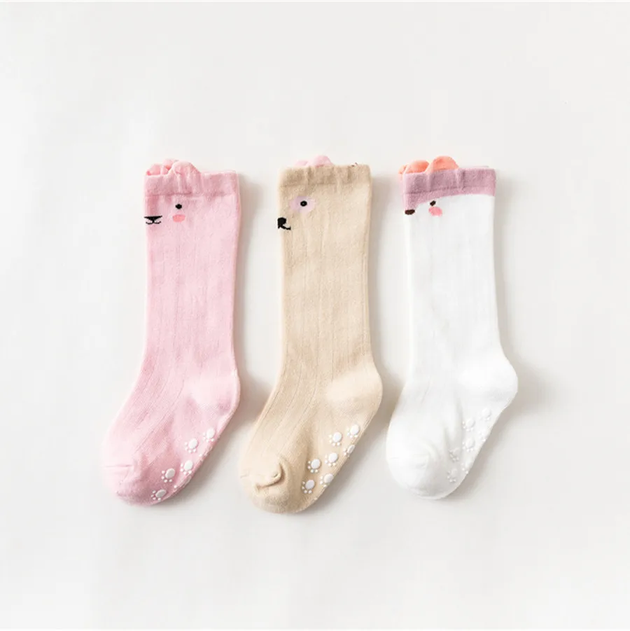 Милые детские Нескользящие носки с рисунком животных|Носки| |