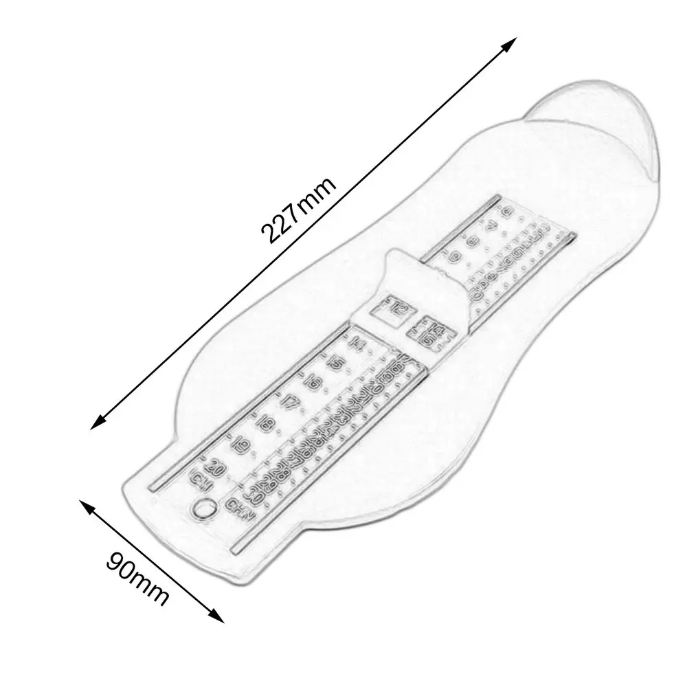 Измерительный инструмент для ног, детская обувь для младенцев, вспомогательный размер, измерительная линейка, инструменты, детская обувь для малышей 0-20 см, 4 цвета, Новинка