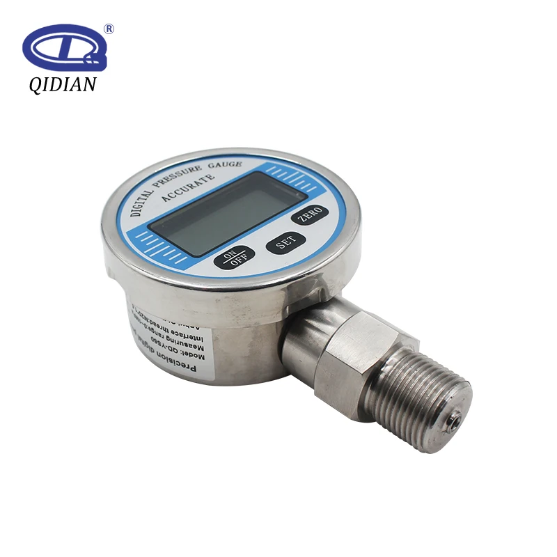 0-100Mpa Csutomized LCD Digital Hydraulic Pressure Gauge 60mm SS304 Oil Fuel Water Pressure Meter 40Mpa 6Mpa 100Kpa 500Kpa