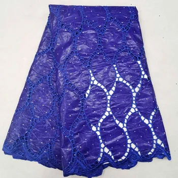 

8colors (5yards/pc) high quality royal blue bazin riche lace fabric newest arrival African party lace for making dress BZ3207