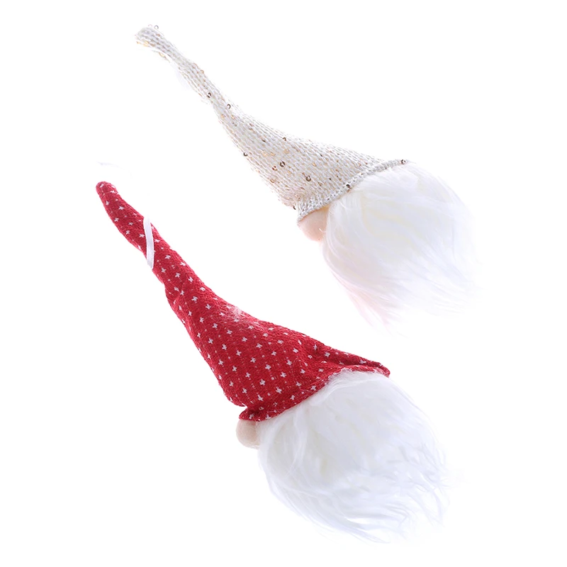 

Christmas Lighting Gnome Doll Pendant Santa Gnome Plush Doll Decorative Hanging Ornament Indoor Party Favors