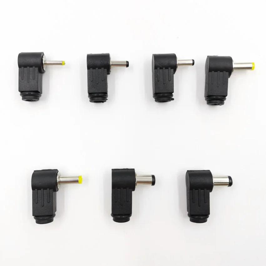 

Wire bonding DC power Male Plug Bus Connector 2.5*0.7/3.5*1.1/3.5*1.35/4.0*1.7/4.8*1.7/5.5*2.1/5.5*2.5 Right Angle L TYPE Jack
