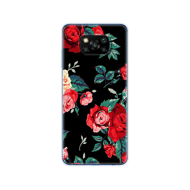 Xiaomi Poco X3 NFC Case Silicon Soft Back For POCO X3 Pro Case TPU Bumper for Poco X 3 PocoX3 NFC 6.67'' Global Phone Cover