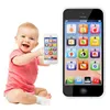 Baby Toy with LED Cellphone Learning English Mobile Phone Electronic Toys Christmas Kid Gifts Educational musical Vocal toys 1