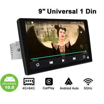 

9" Android10 Car Radio Multimedia Player IPS GPS DSP SPDIF Carplay 4G Network 5GWIFI Subwoofer DAB DVR OBD Steering Wheel Cotrol