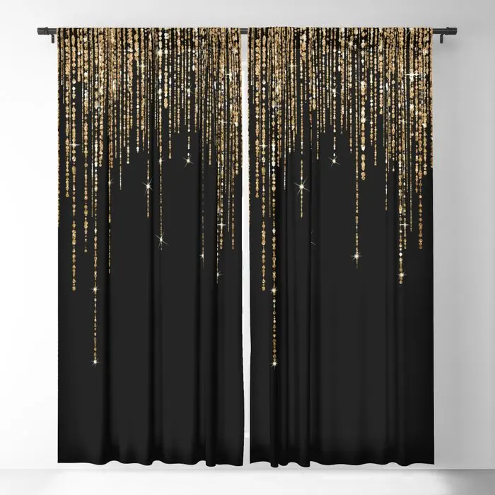 gold curtain