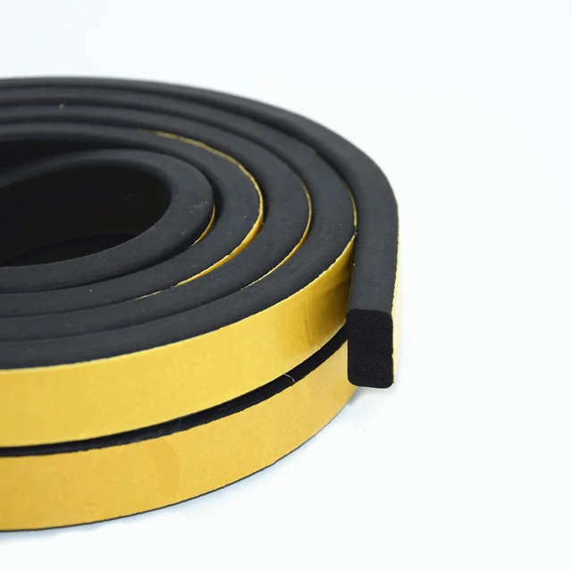 Adhesive Backed Half Round Rubber Seal Strip for Distribution Cabinet Box -  China Foam Strip, Rubber Seal