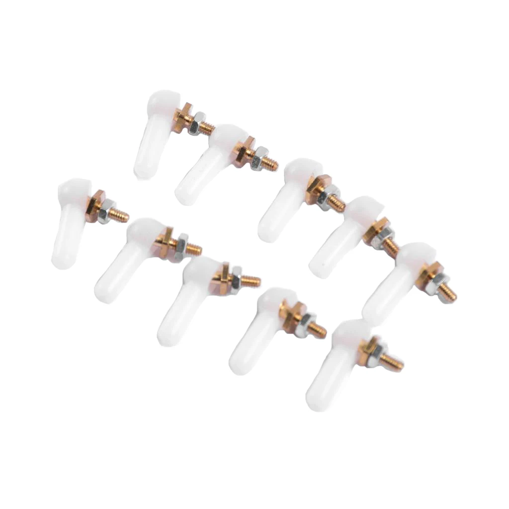 10 Pieces Ball Joint Articulated Ball Pivots Links M2 Connectors