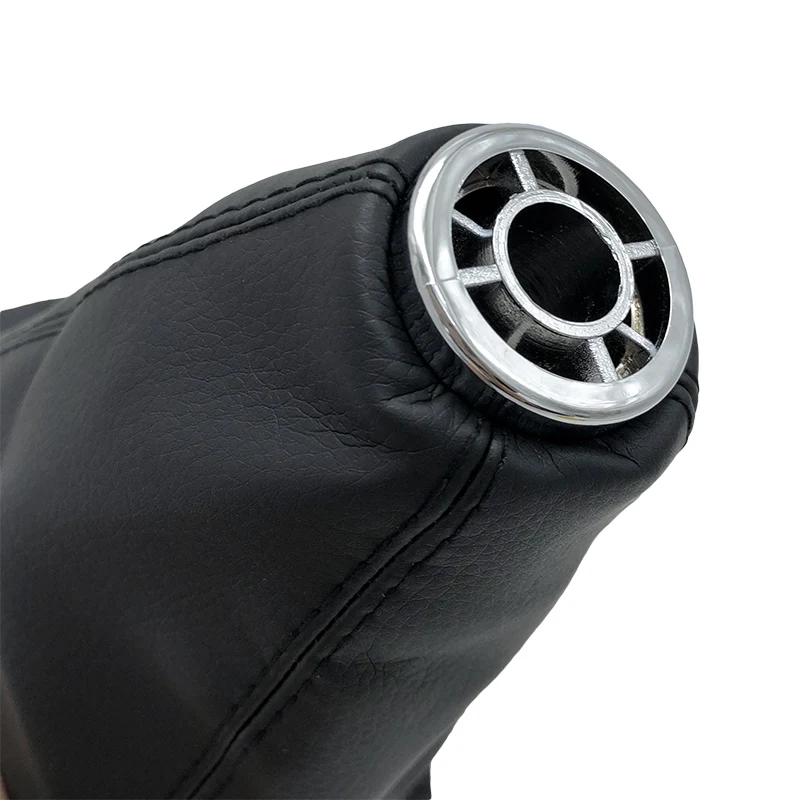 Рукоятка переключения передач Gaiter Boot Cover чехол рамка для TOYOTA AVENSIS T25 MK2 II 2003-2009 черный PU кожа автомобильные аксессуары