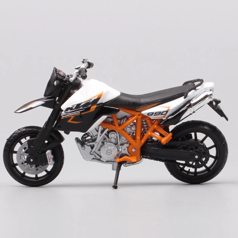 1/18 масштаб Классический Маленький bburago KTM 990 Supermoto R велосипед duke Diecasts& игрушечные транспортные средства Мотоцикл модель маленьких мальчиков thumbnails