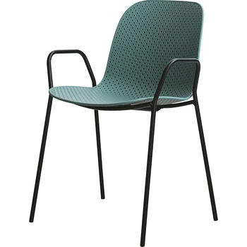 

Nordic Plastic Chair Back Chair Simple Modern Home Fashion Dining Chair Leisure Creative Negotiation