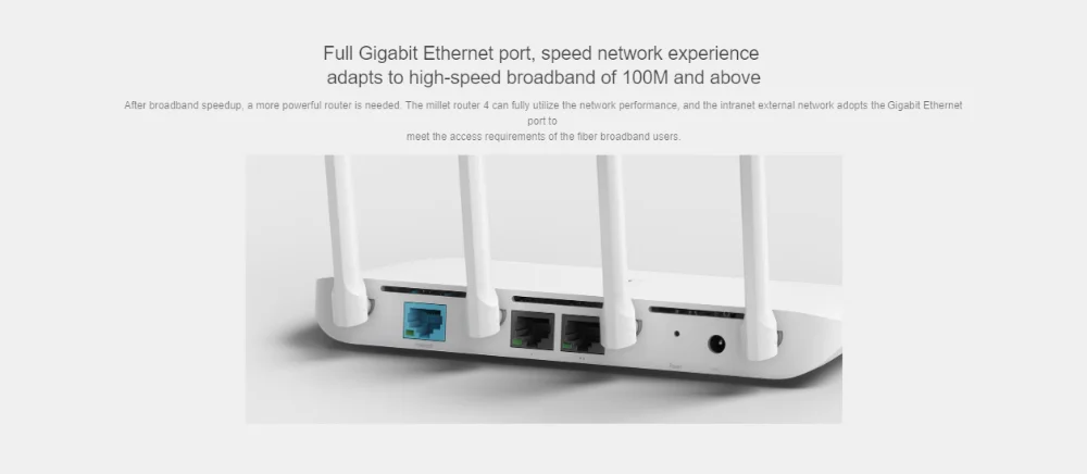 Xiaomi роутер 4 1167 Мбит/с двухдиапазонный двухъядерный 2,4G 5 ГГц 802.11ac четыре антенны приложение управление беспроводные роутеры