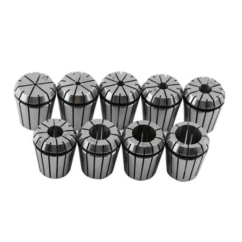 

ER32 Spring Collet 9pcs/Set of Chuck Tool 2-20mm for CNC milling machine lathe &workpiece retention engraving machine