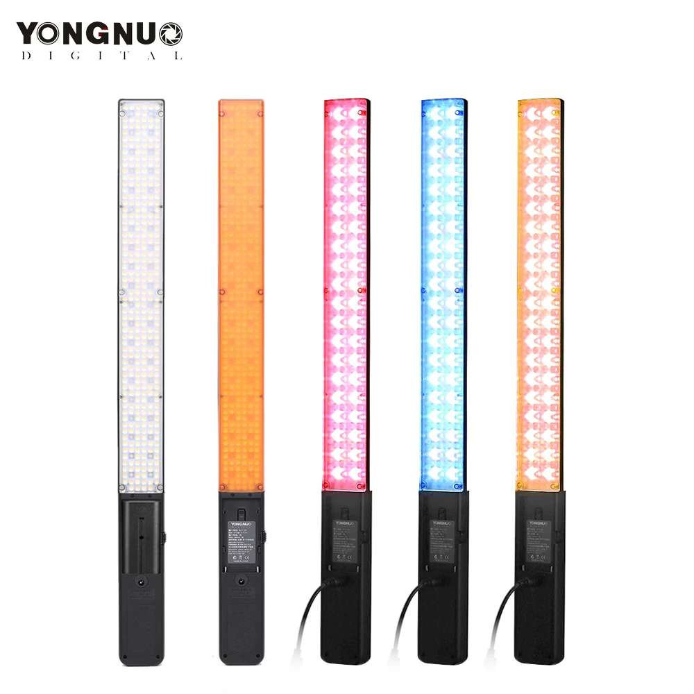 Yongnuo YN360 YN360 II ручной пиксельный светодиодный светильник со льдом встроенный аккумулятор 3200-5500k RGB красочный светодиодный контроль с помощью приложения для телефона