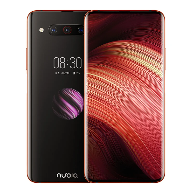 zte Nubia Z20 6,4" двойной экран Snapdragon 855 Plus Восьмиядерный ips 2340X1080 8 Гб 128 ГБ 3 камеры 48MP 4000 мАч смартфон