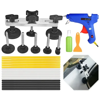 

Car Tools Home DIY Professional Dent Repair Set Watering Can Shovel Glue Stick Drawbar Paintless Aluminum Bridge Tool Kit