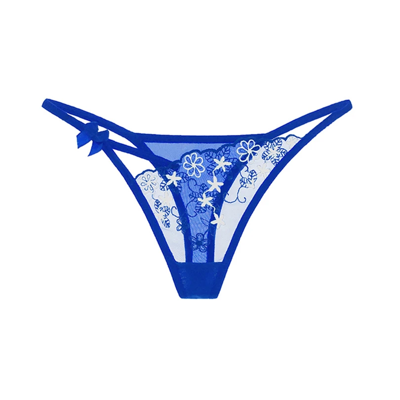 Women Hot Panties Woman Briefs Translucent Persprctive Underwear Floral Panty Mutandine Sexy Tanga Femme Female Knickers A20