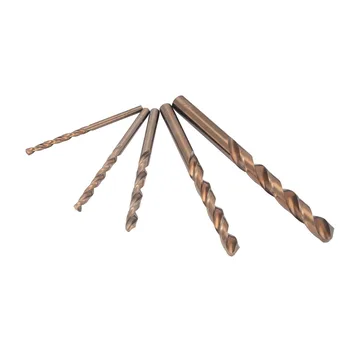 

5Pcs/Set HSS Twist Drill Bit 4/5/6/8/10mm High Speed Steel Twist Drilling Hole Bit For Electrical Drill Woodworking Power Tool
