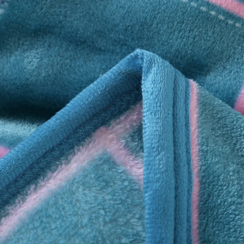 Решетчатое высококачественное утепленное плюшевое покрывало-одеяло 200x230 см, очень мягкое фланелевое одеяло высокой плотности для дивана/кровати/автомобиля