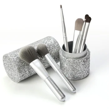 

7Pcs Makeup Brush Set With Storage Box Powder Brush Foundation Brush Eyelash Eye Shadow Lip Eyebrow Brush