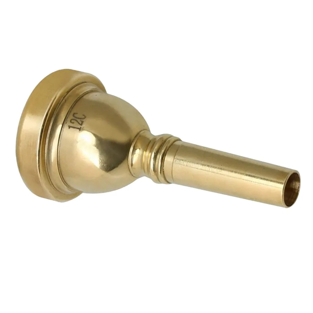 High-grade 12C Trombone Mouthpiece Gold-plated for Trombone Accessories