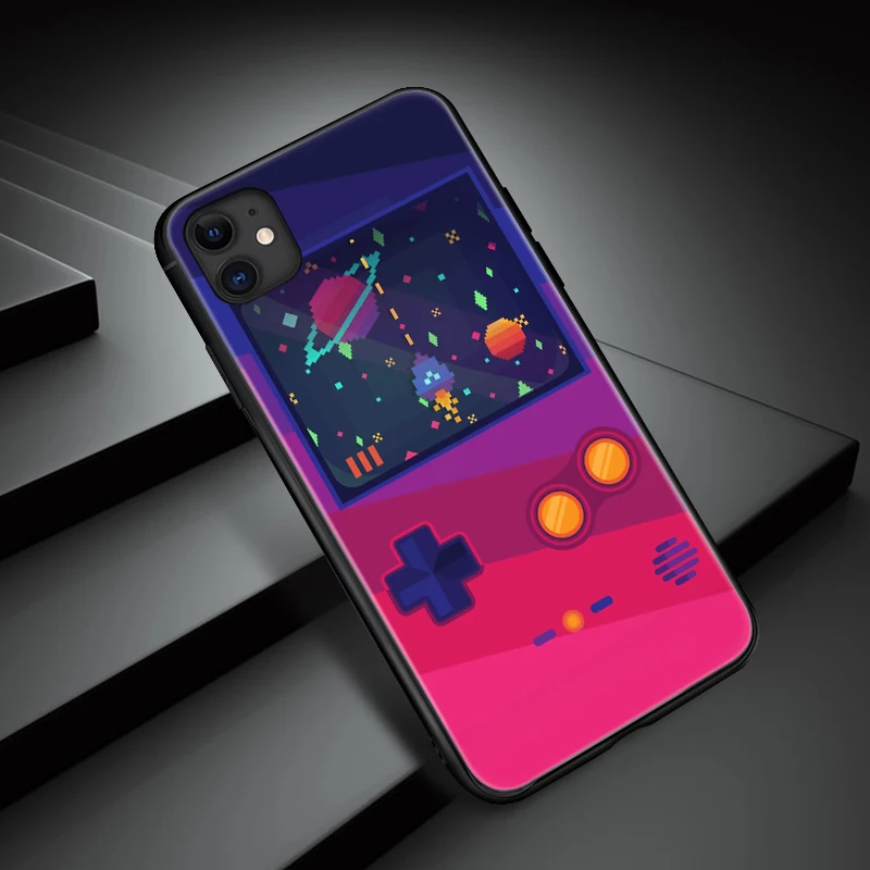 Игровая консоль для мальчиков iPhone SE 6 6s 7 8 plus x xr xs 11 12 mini Pro Max чехлы телефонов из