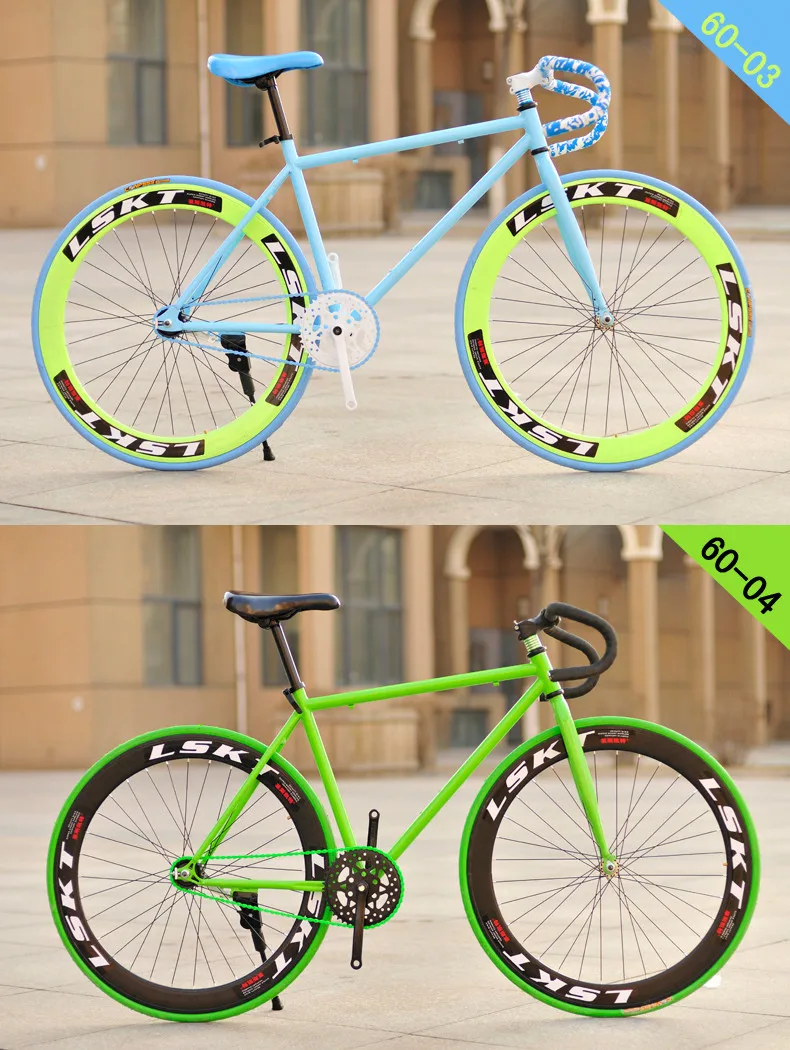 X-передний бренд fixie велосипед с фиксированной передачей DIY односкоростной Дорожный велосипед задние тормоза мужской женский велосипед