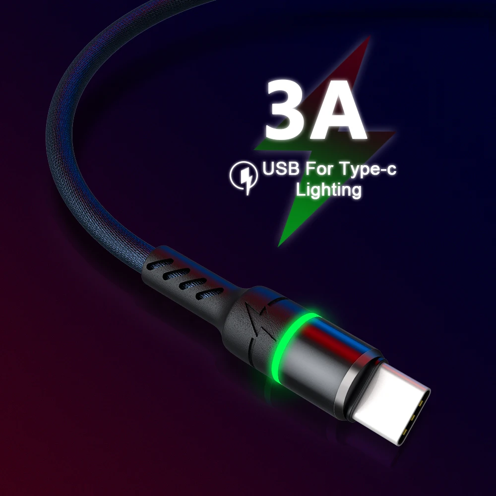 Кабель Micro USB 3 А для быстрой зарядки iphone huawei Samsung Xiaomi|Кабели мобильных телефонов| |