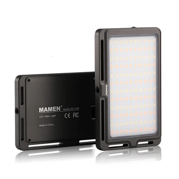 

LED-120B LED Video Fill Light Studio Light With OLED Display 120 LEDs For Video Live Selfie Beauty Photography Lighting