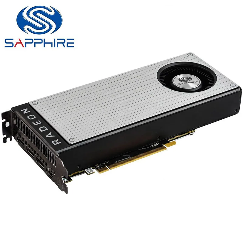 SAPPHIRE RX 470 4GB видеокарта 256Bit GDDR5 видеокарты для карт AMD RX 400 серии RX470 4G DisplayPort HDMI RX474 б/у