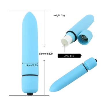 10 Speed Mini Bullet Vibrator G Spot Vibration Vagina Clitoris Stimulator Dildo Vibrator Adult Sex Toys For Women Masturbation 6