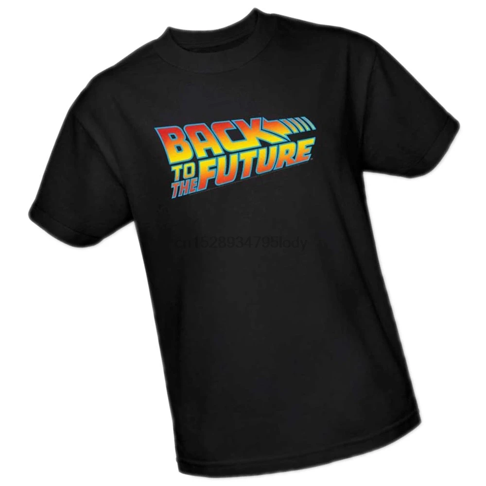 Universal Studios Movie Logo - Back to The Future Adult T-Shirt |