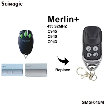 

Merlin+ C945 C943 C940 replacement remote control 433.92MHz rolling code handheld transmitter
