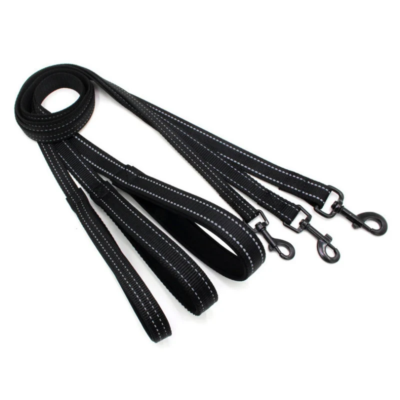 10 Nylon Dog Collar Reflective Adjustable Pet Collars for Medium Large Dogs S M L Size - Цвет: 10