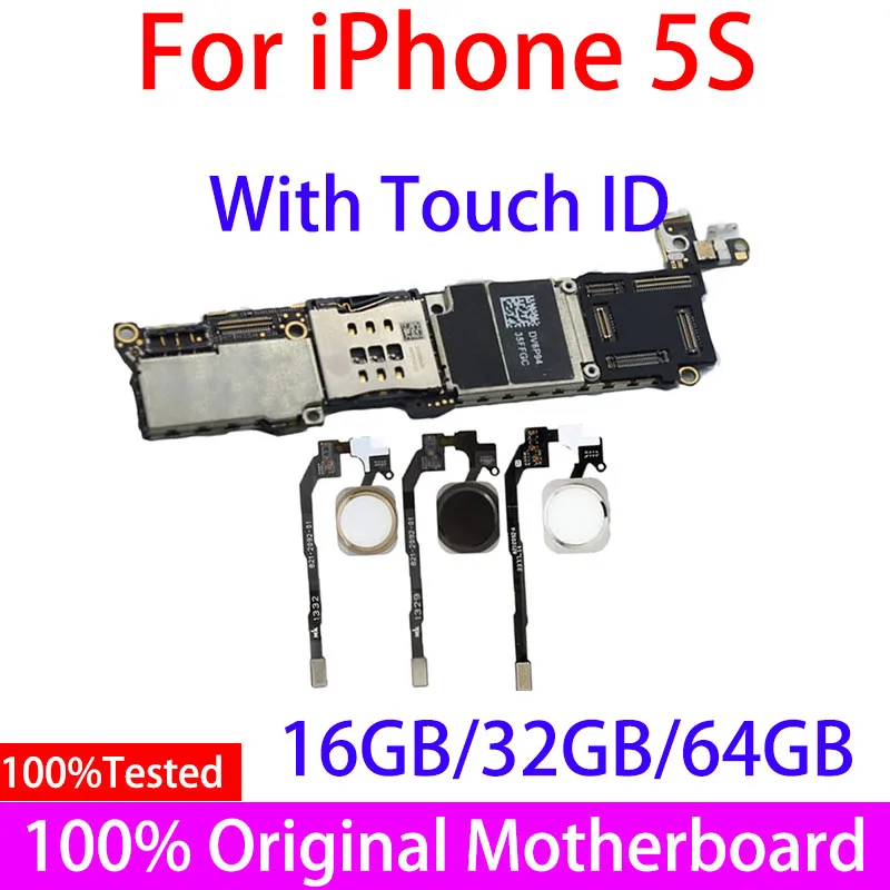 100% оригинальная разблокированная материнская плата для iphone 16 ГБ/32 ГБ/64 ГБ