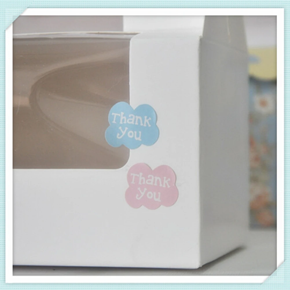 Stickers/sheet Cute Kawaii Floral Round Memo Stickers Paper Lovely Thank You Labels stickers Decorative Paper Stickers 16Pcs