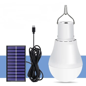 

Solar Panel 12 LED Bulb Solar Lamp Outdoor Solar Lamp Spotlight Portable Light