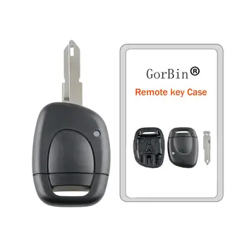 

GORBIN 1 Button Car Remote Key Case for Renault Twingo Clio Kangoo Master Keyless Entry Smart Car Key Shell Cover
