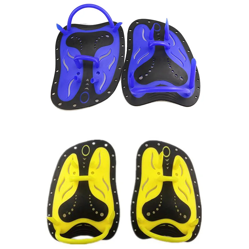 Новый профессиональный плавательный весло Лягушка Палец Регулируемый силиконовый ручной перепонки перчатки для дайвинга плавник Флиппер