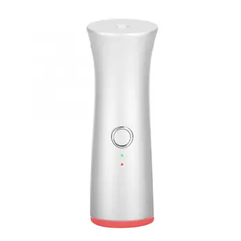 

Blackhead Removal Gray Face Beauty Instrument LED Red Light Therapy Nutrient Infusion Face Firming Massager (US Plug 100-240V)