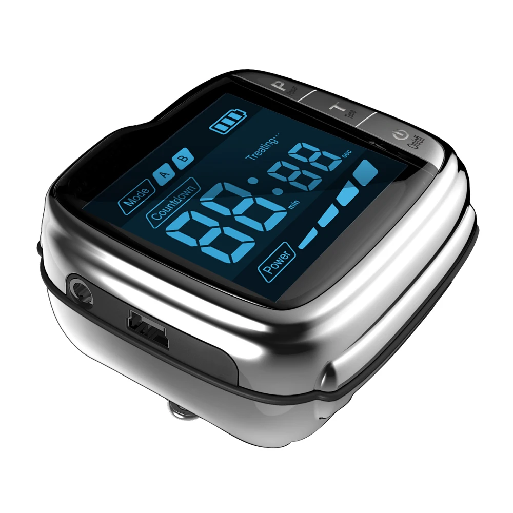 LASTEK 650nm LLLt Soft Laser Treatment Instrument Wrist Watch Physical Therapy Diabetics Hypertension Cold Laser Therapy Device