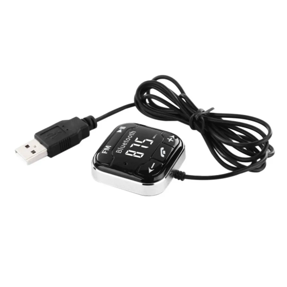 Мини Bt760 Автомобильный Mp3 беспроводной музыкальный плеер Hands-Free, fm-передатчик с двойной Usb зарядкой