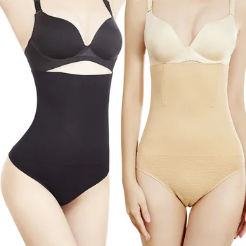 

Women Waist Slimming Tummy Control Body Shaper G-string Thong Underwear TY53