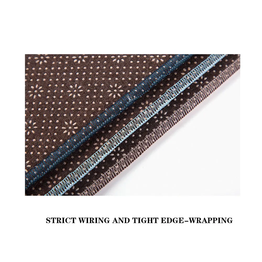 New Fashion Simple Plaid Pattern Placemat Dining Table Mat Non-Slip Christmas Home Decor